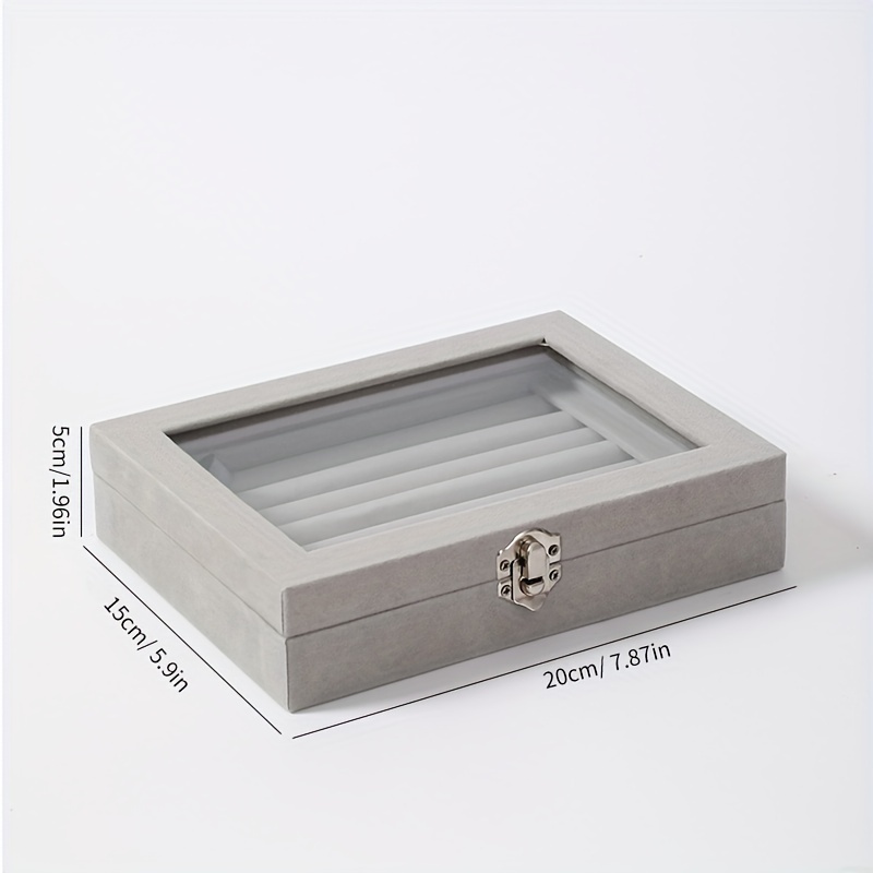 Jewelry Organizer Box for Rings and Earrings